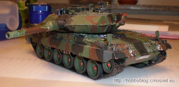 Leopard 2A5, set produkcji chińskiej, skala 1:48