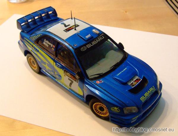 Subaru Impreza WRC'03, Heller 80750, skala 1:24
